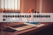 搭建网站服务器终端怎么弄（搭建网站的服务器）