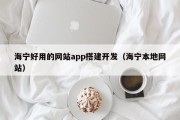 海宁好用的网站app搭建开发（海宁本地网站）