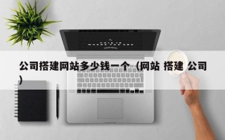 公司搭建网站多少钱一个（网站 搭建 公司）