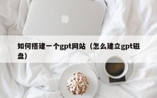 如何搭建一个gpt网站（怎么建立gpt磁盘）